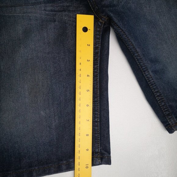 Paper Denim & Cloth Youth's Size 16 Medium Wash Longer Wide Leg Shorts - Picture 11 of 11